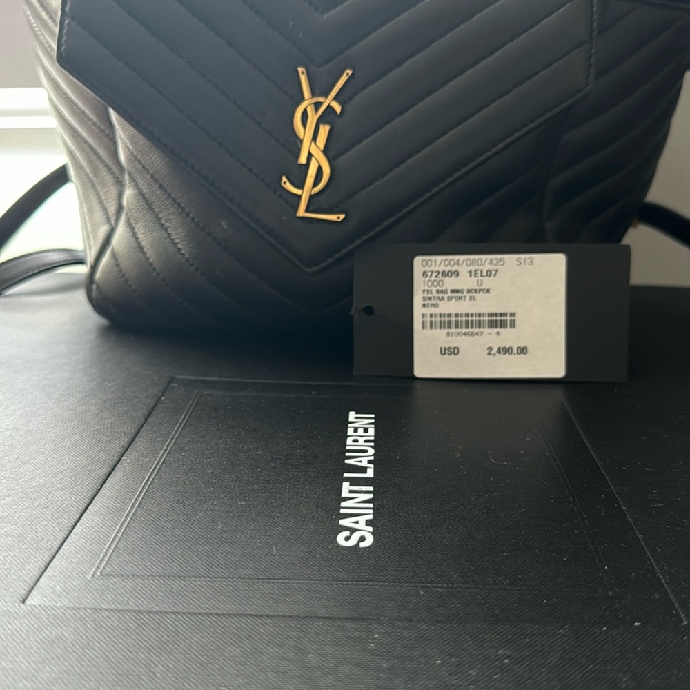 Great condition YSL backpack